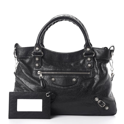 Balenciaga Agneau Giant 12 Silver Hardware Town Black 1 of 8
