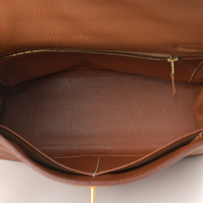 Hermes Togo Kelly Retourne 32 Gold 4 of 12