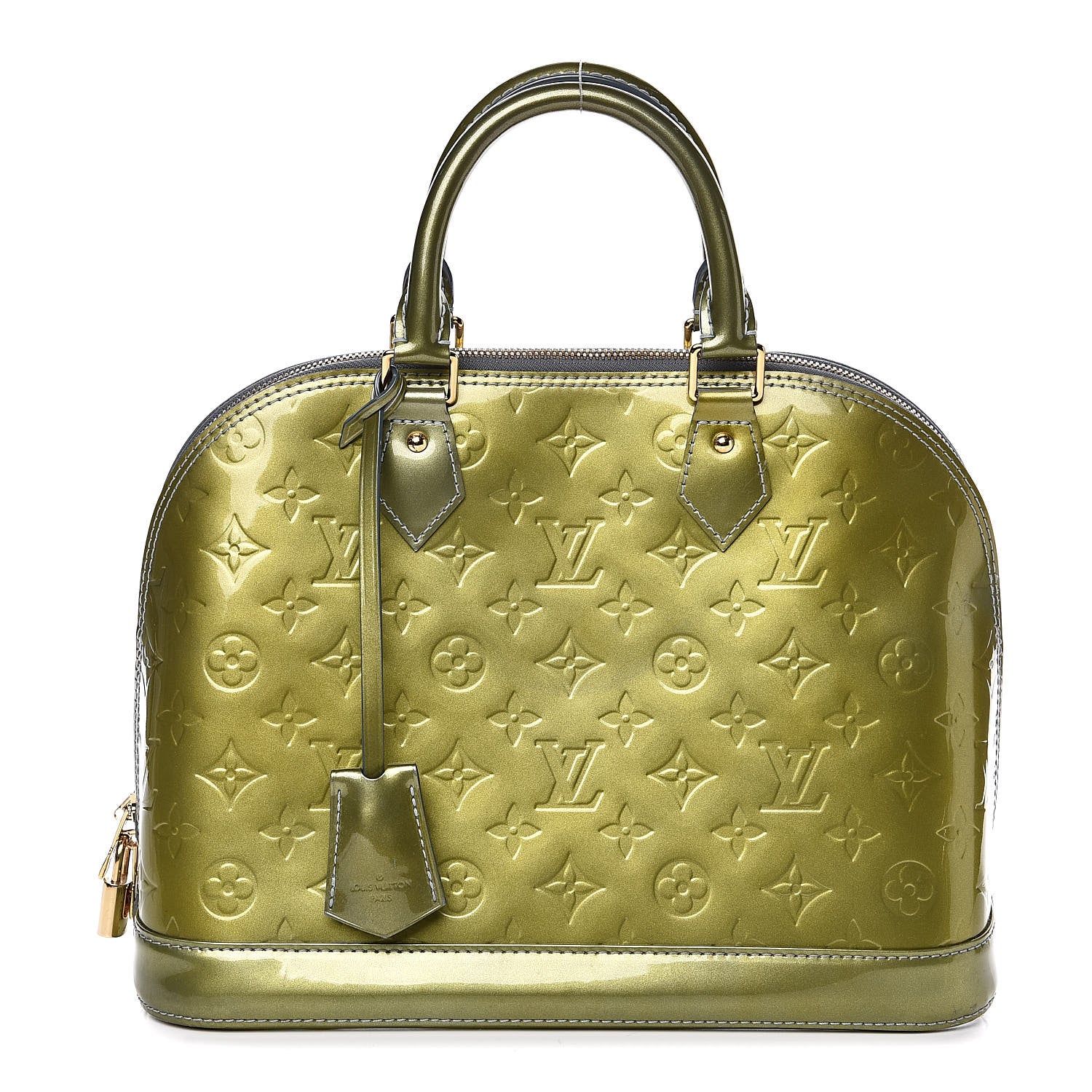 Louis Vuitton Vernis Alma PM Givre 1 of 10