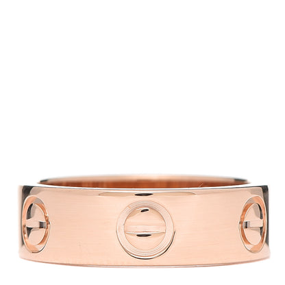 Cartier 18K Pink Gold 5.5mm LOVE Ring 48 4.5 1 of 4