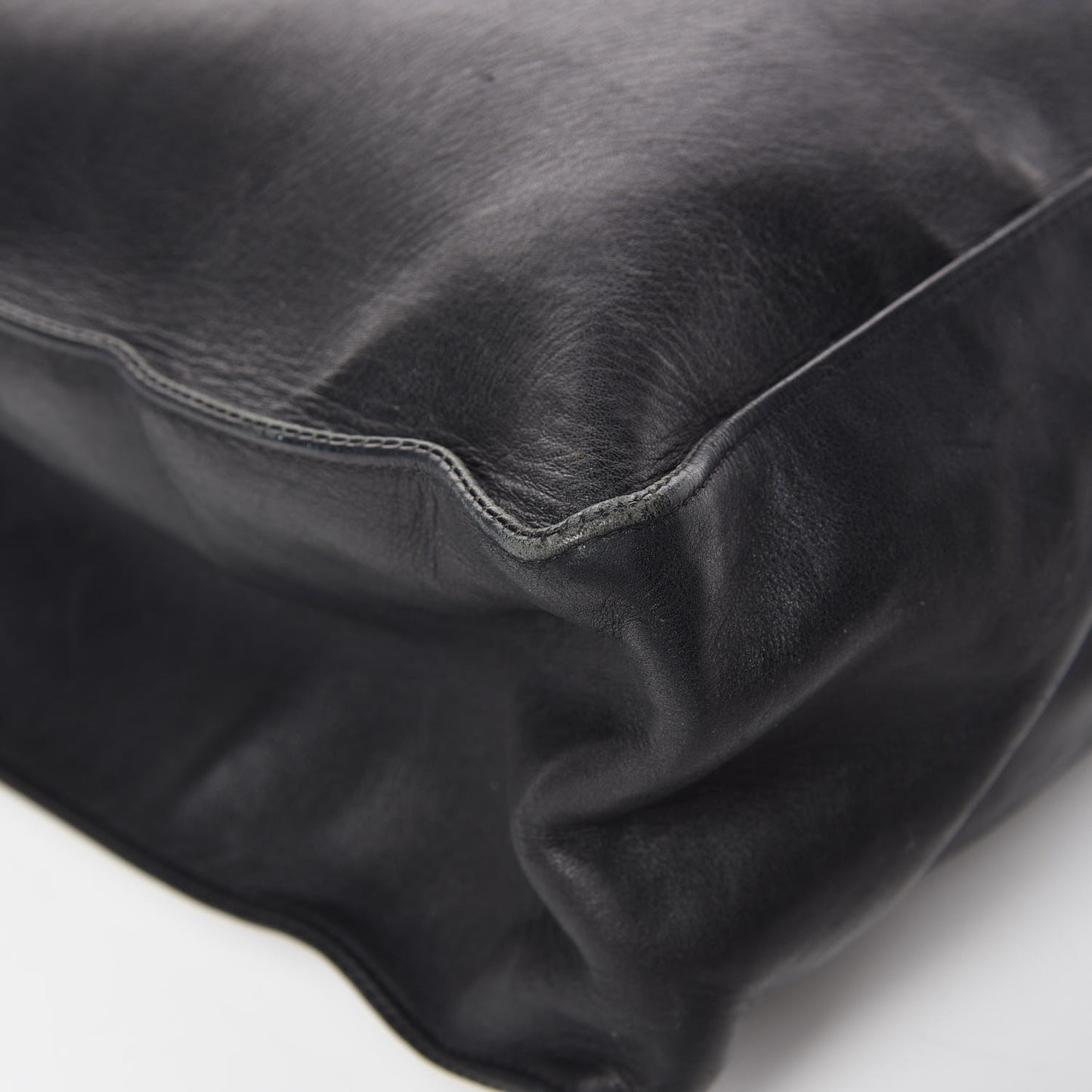Calfskin CC Tote Black
