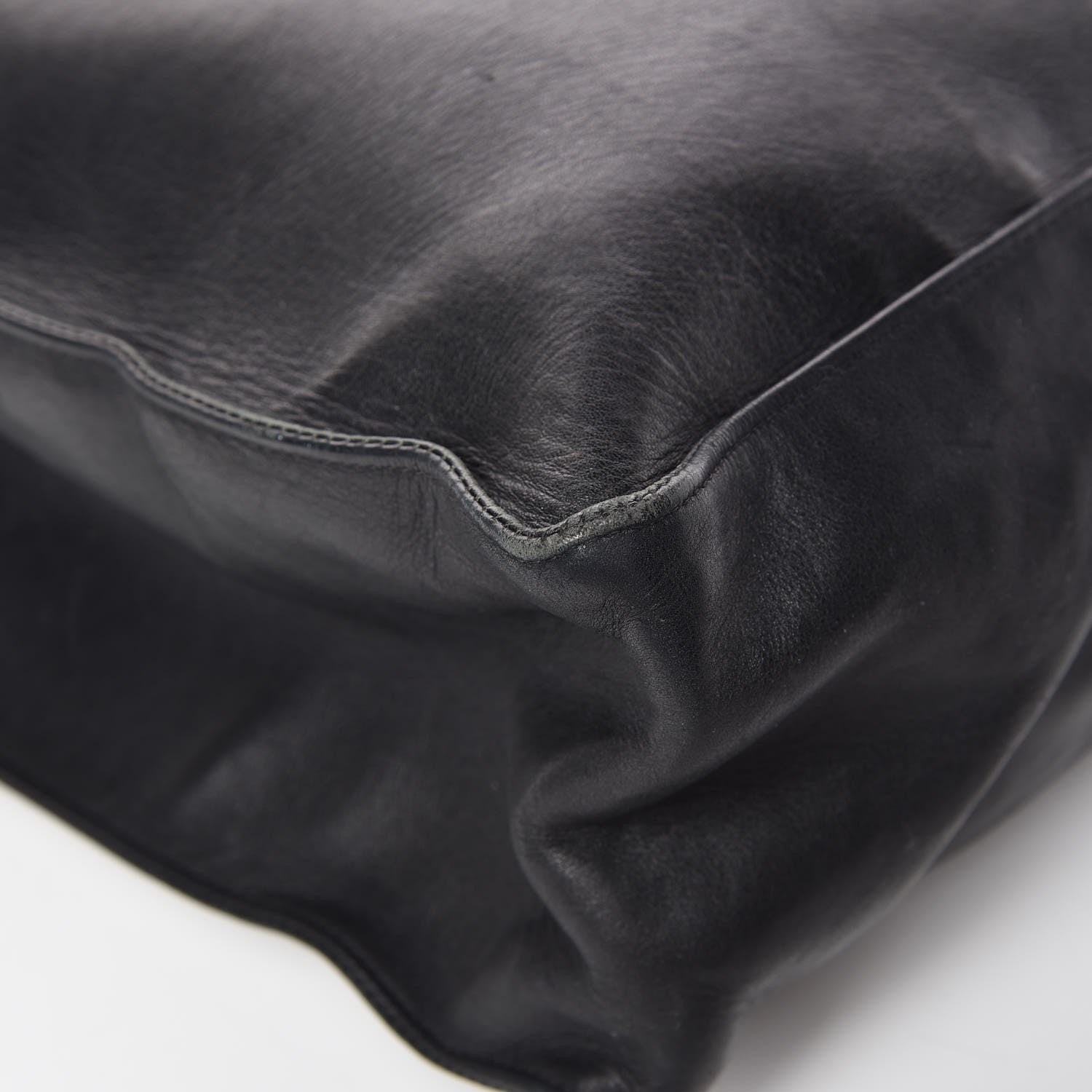 Chanel Calfskin CC Tote Black 10 of 17