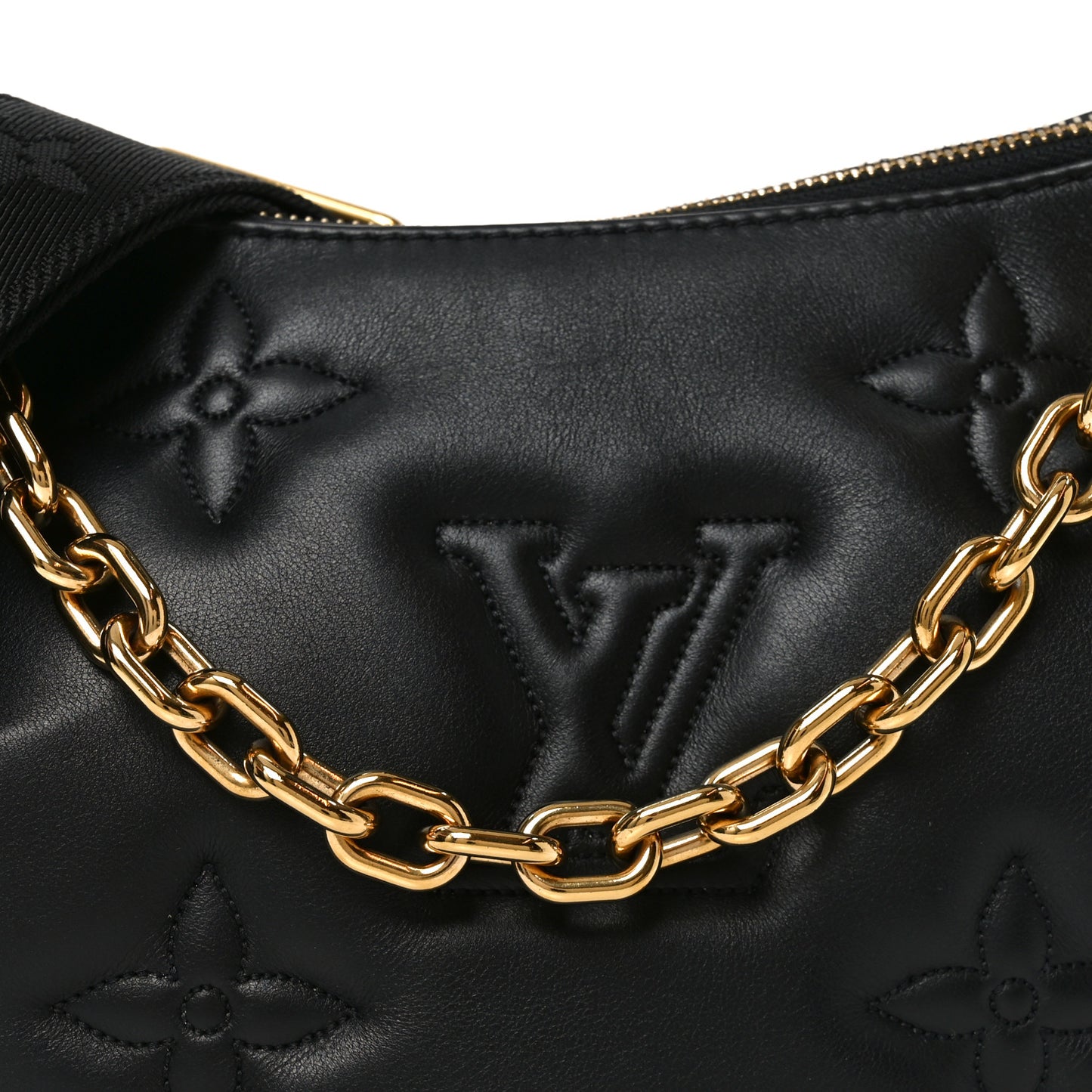 Calfskin Bubblegram Over The Moon Black