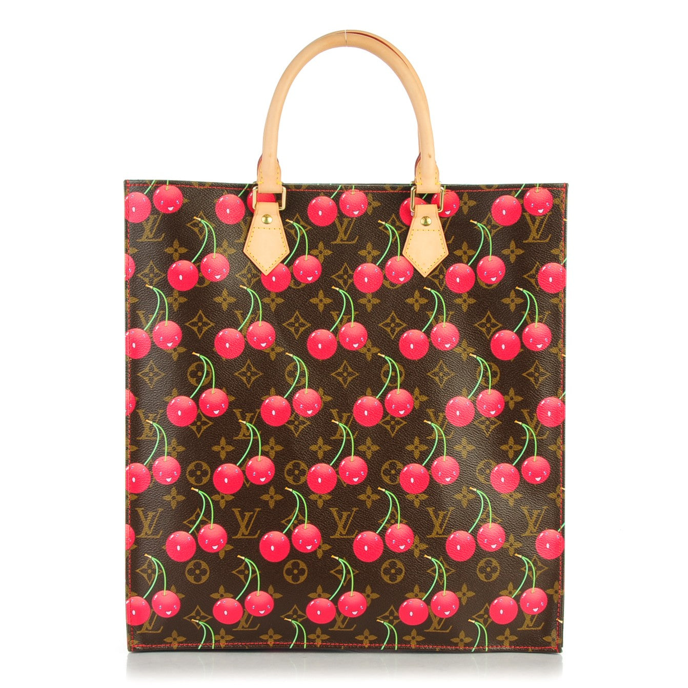 Monogram Cerises Sac Plat