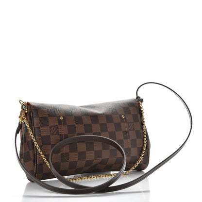 Louis Vuitton Damier Ebene Favorite MM 3 of 9