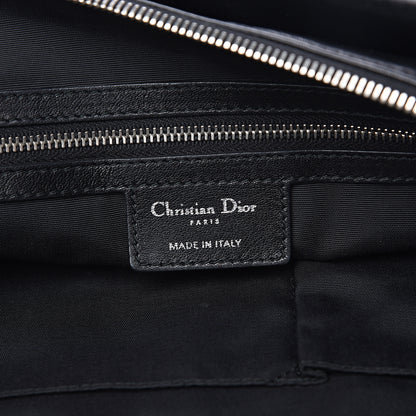 Christian Dior Lambskin Cannage Medium Granville Tote Black 5 of 12