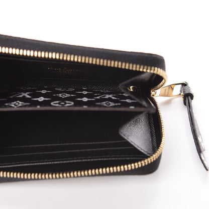 Louis Vuitton Monogram Giant Jungle Zippy Coin Purse Black 5 of 8