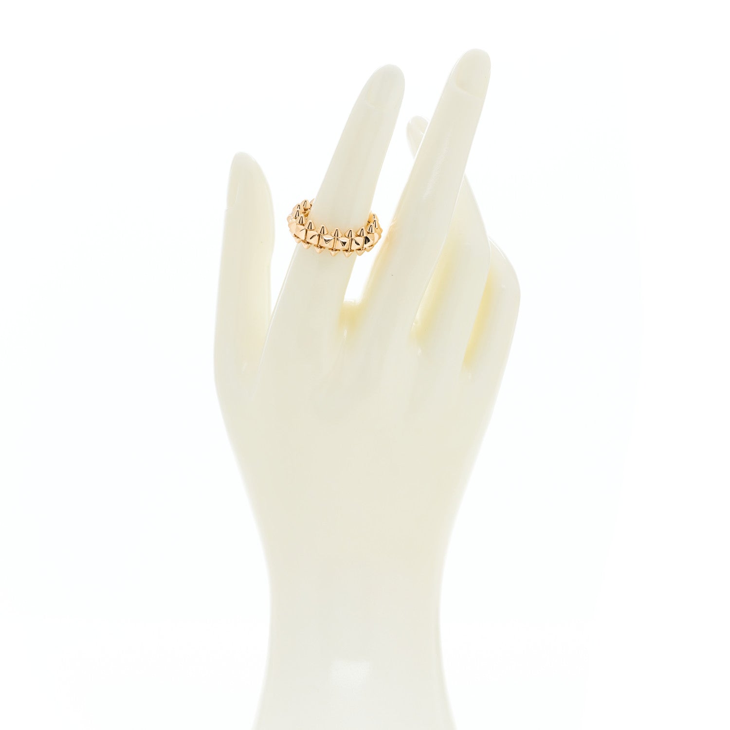 Cartier 18K Pink Gold MM Clash De Cartier Ring 52 6 1 of 5