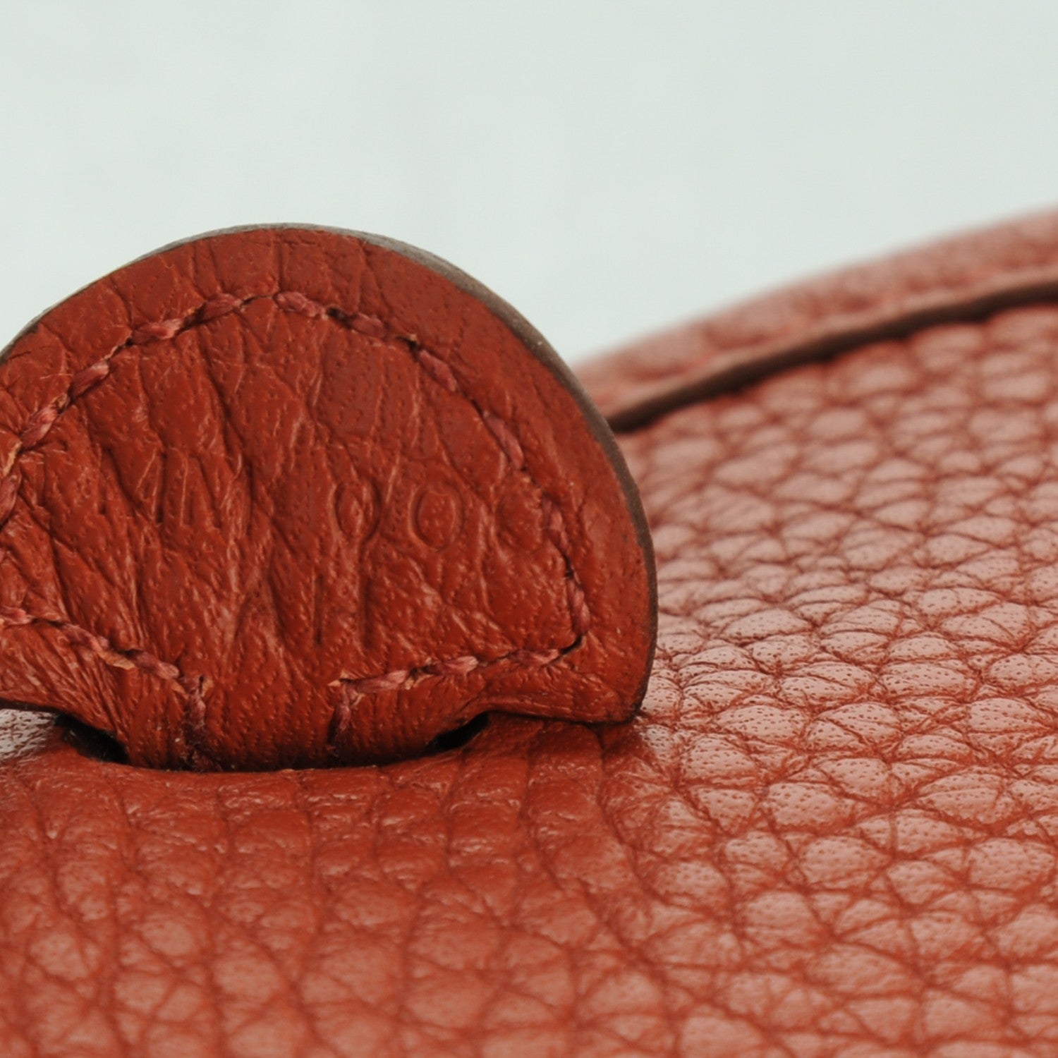 Hermes Taurillon Clemence Amazone Evelyne TPM Sienna 6 of 8