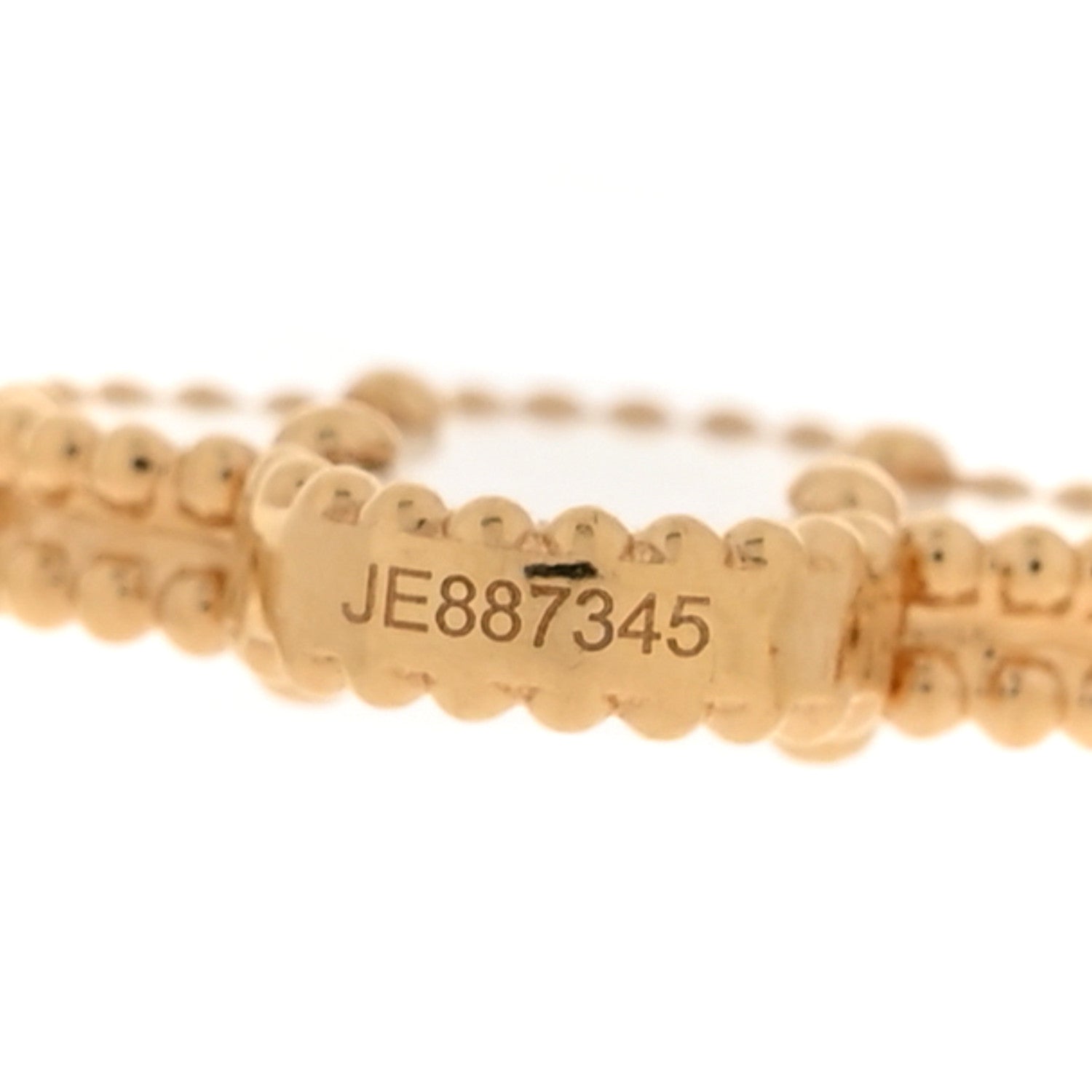 Van Cleef & Arpels 18K Yellow Gold Mother of Pearl 10 Motifs Vintage Alhambra Necklace 6 of 6