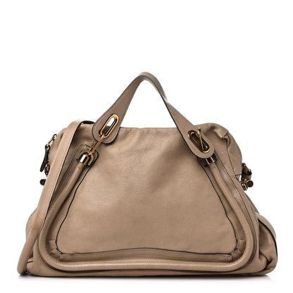 Chloe Calfskin Medium PARATY Barbour Khaki 1 of 15