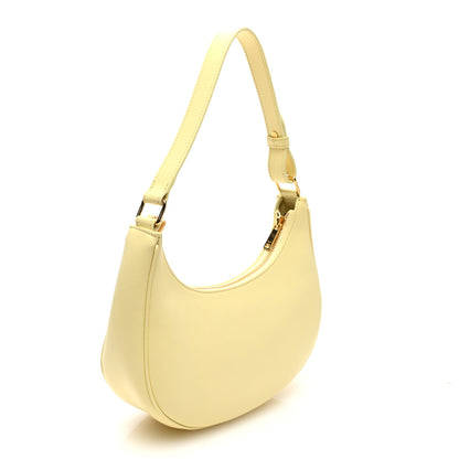 Celine Smooth Calfskin Medium Ava Shoulder Bag Soft Yellow 3 of 10