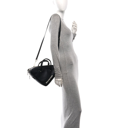 Balenciaga Calfskin S Triangle Duffle Black 2 of 10