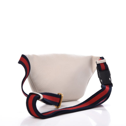 Gucci Grained Calfskin Small Logo Belt Bag White 3 of 7