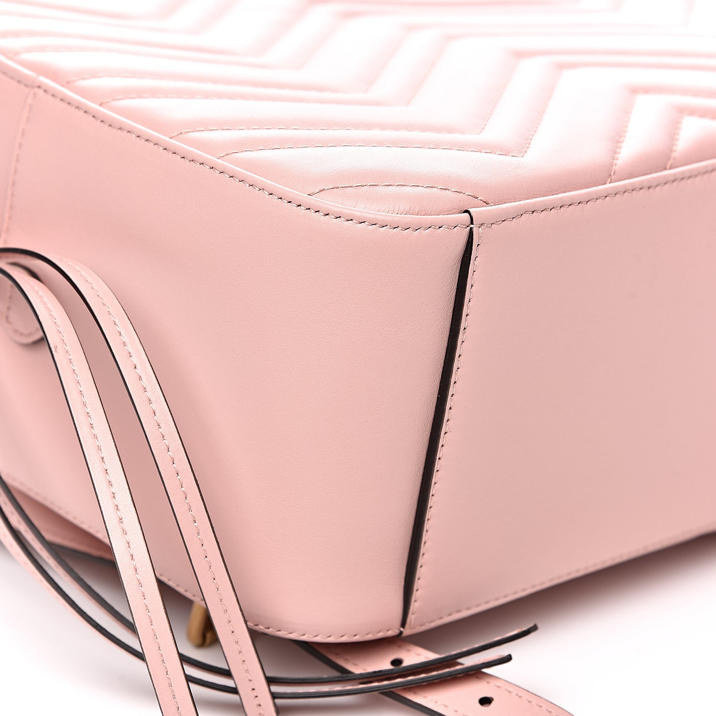 Calfskin Matelasse GG Marmont Dome Backpack Perfect Pink