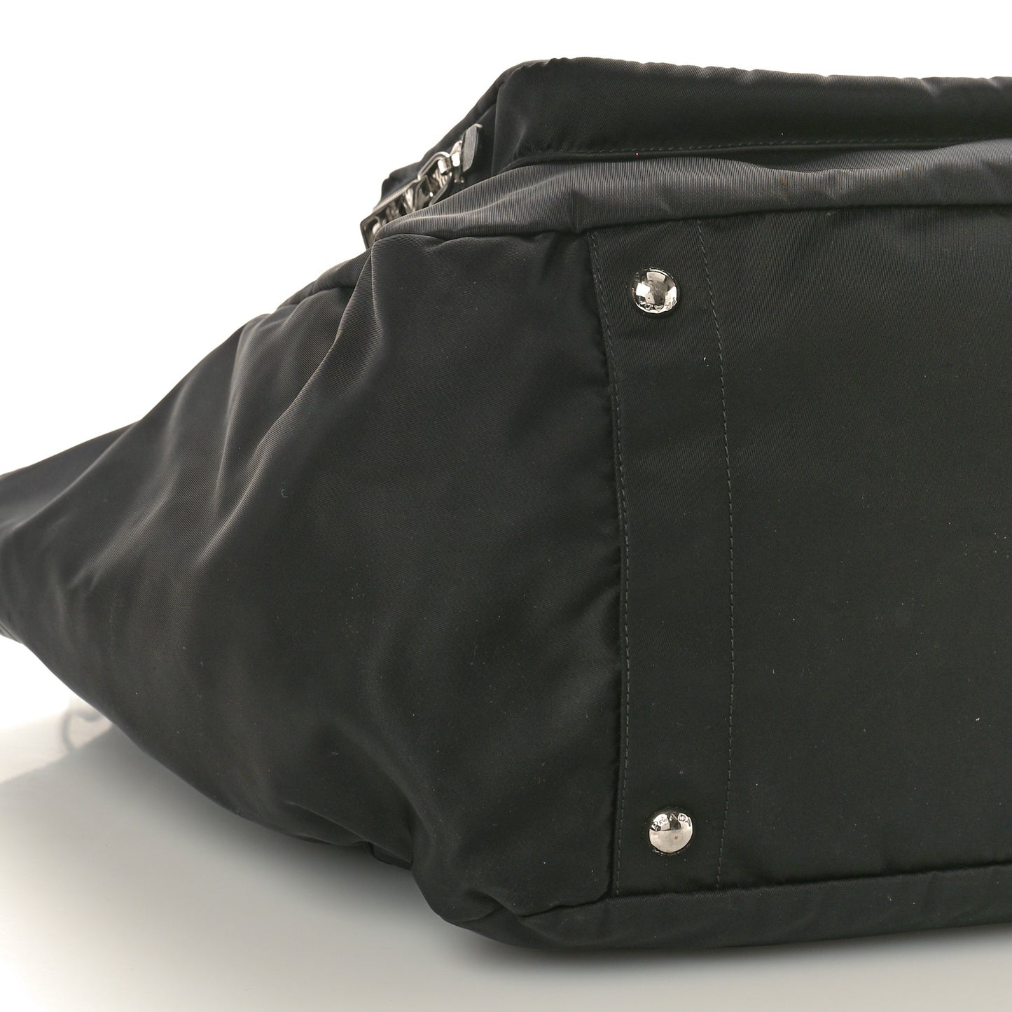 Nylon Vela Baby Bag Black