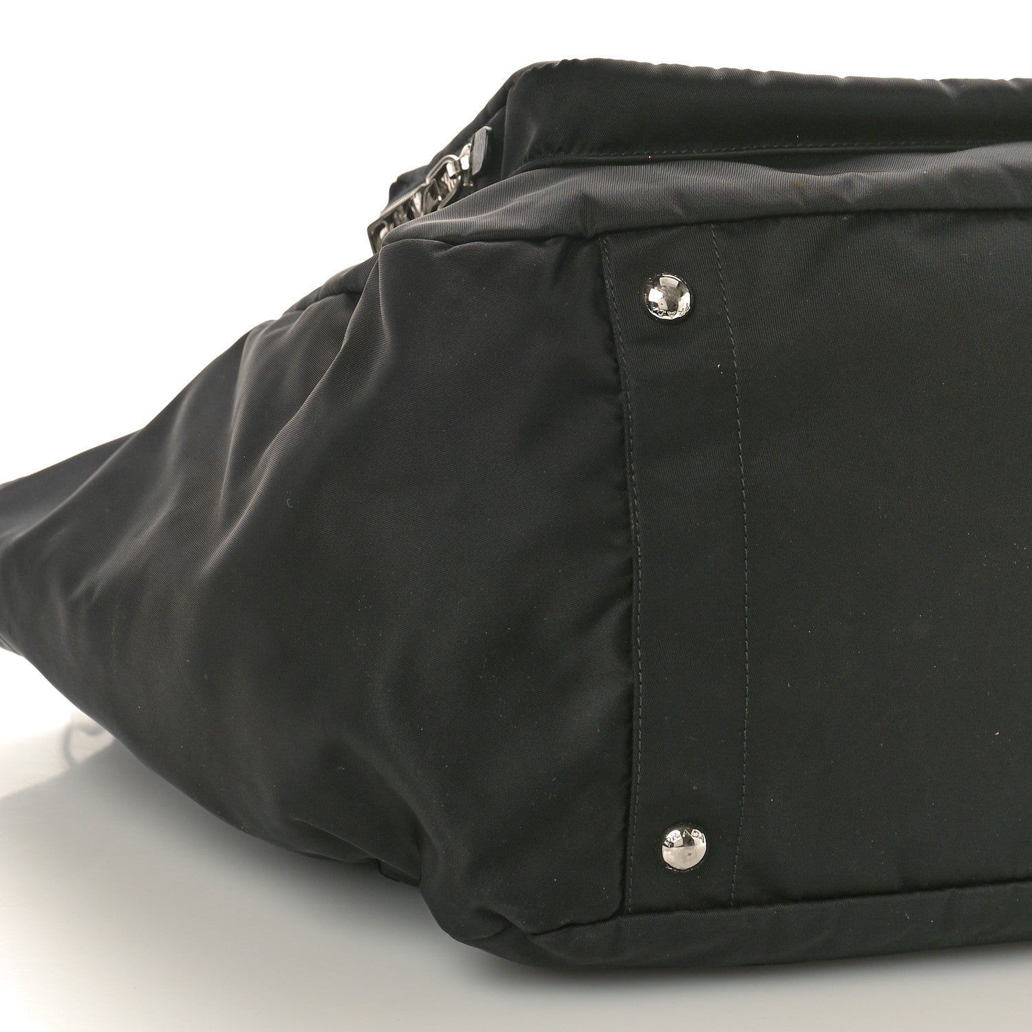 Prada Nylon Vela Baby Bag Black 9 of 12
