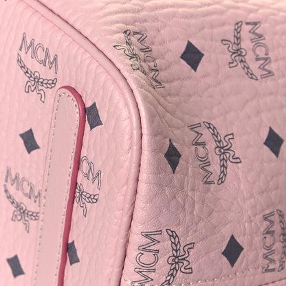 MCM Visetos Medium Liz Reversible Shopper Tote Powder Pink 9 of 19