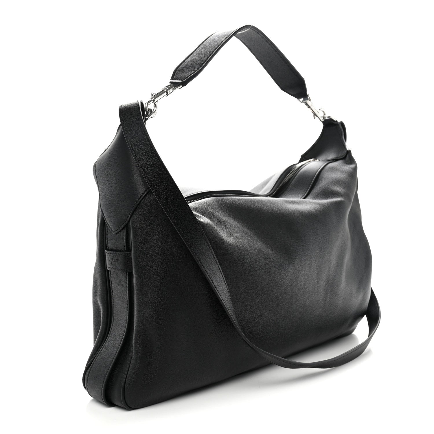 Celine Supple Calfskin Large Romy Shoulder Bag Black 3 of 10