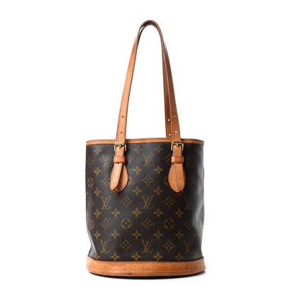 Louis Vuitton Monogram Petit Bucket 23 1 of 11