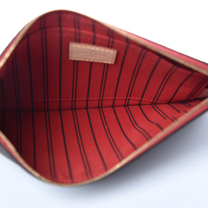 Louis Vuitton Monogram Neverfull MM GM Pochette Cherry 6 of 8
