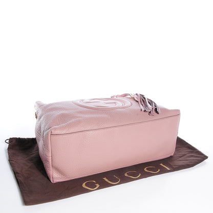 Gucci Cellarius Calfskin Medium Soho Chain Shoulder Bag Dark Cipria 4 of 7