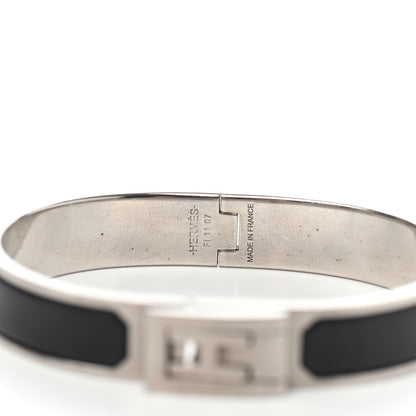 Hermes Matte Enamel Jet Bracelet T5 Black 3 of 3