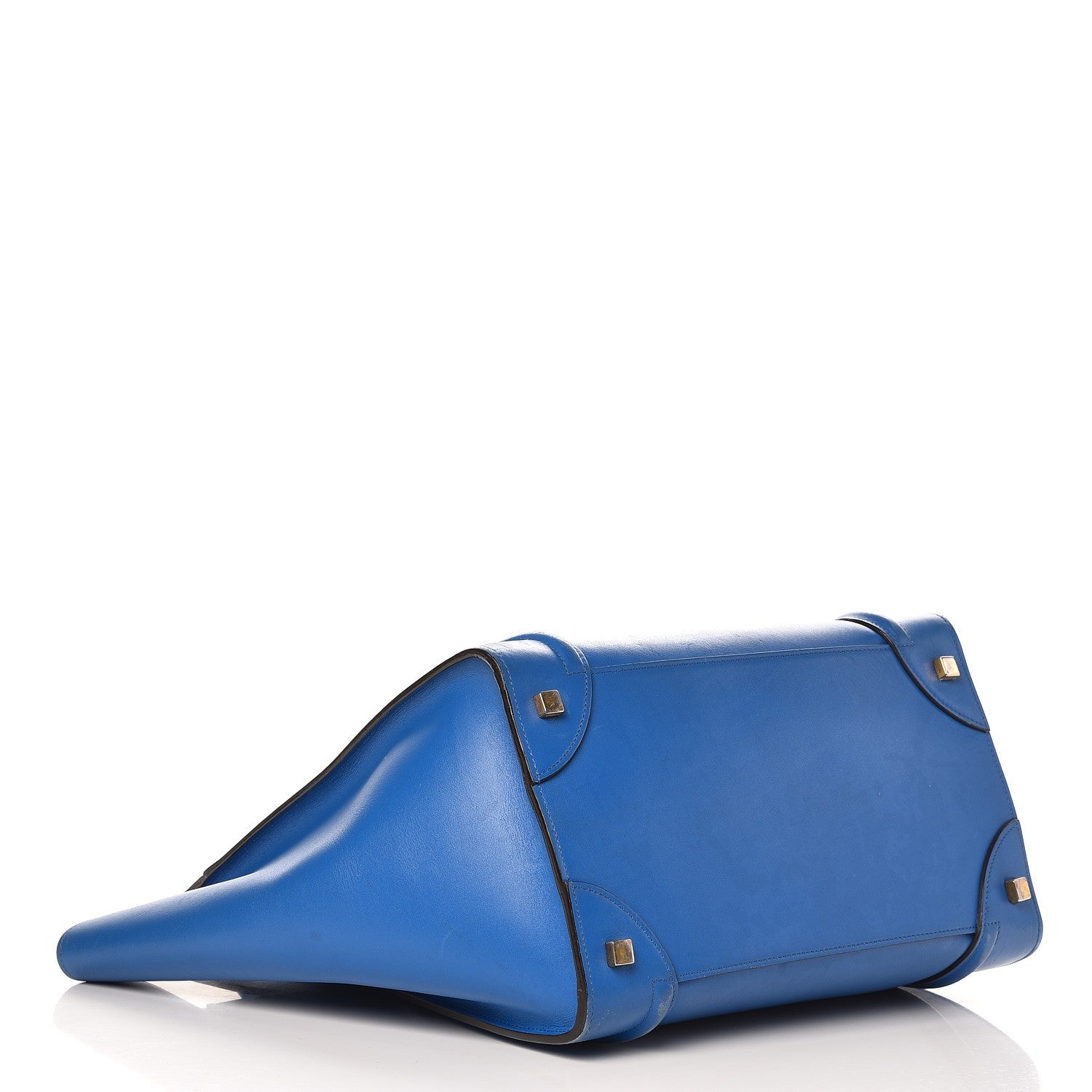 Celine Palmelato Mini Luggage Electric Blue 3 of 12