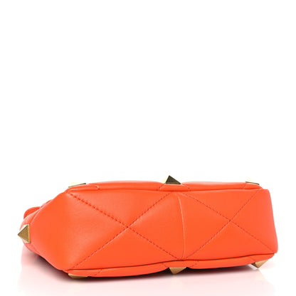 Valentino Garavani Nappa Medium Roman Stud Shoulder Bag Titian 4 of 8