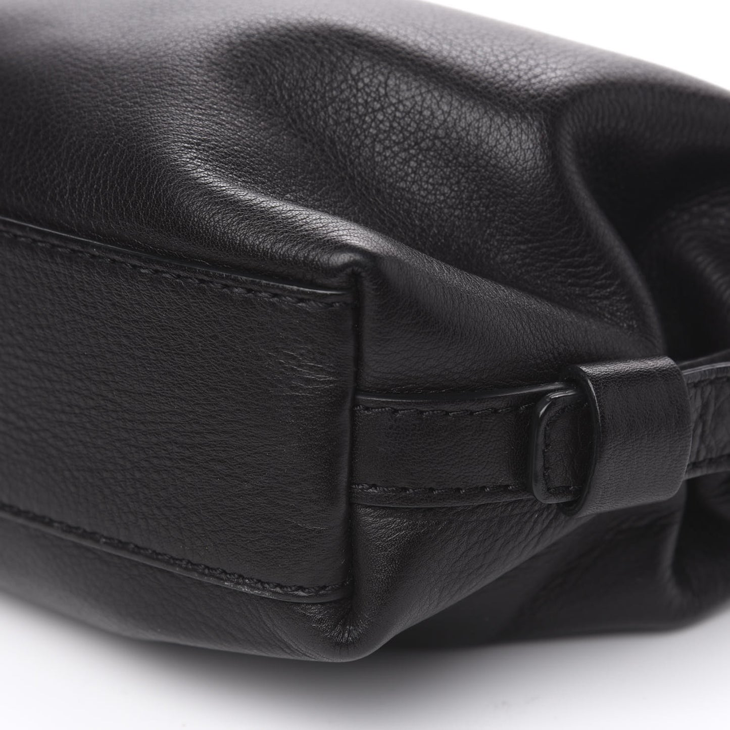 Waxed Calfskin Micro Nightingale Black