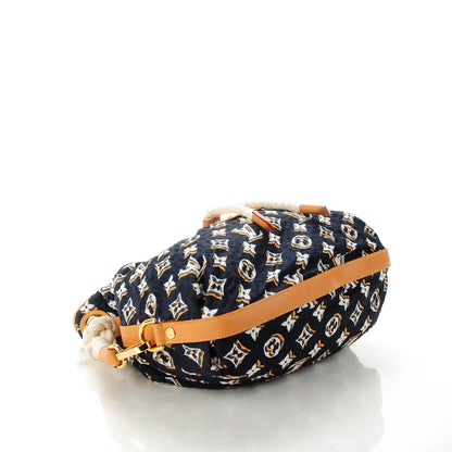 Louis Vuitton Canvas Monogram Cruise Bulles MM Navy 4 of 7