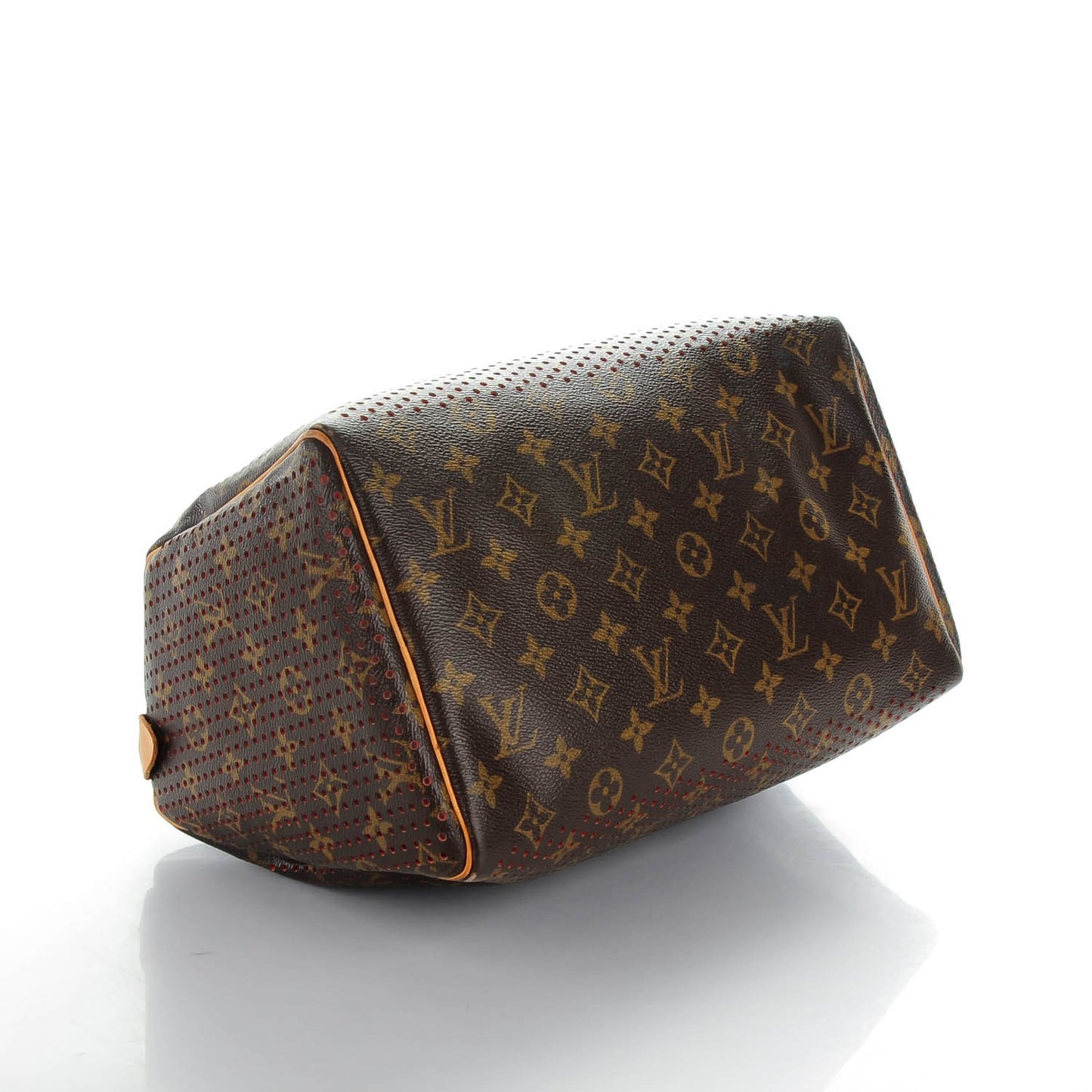 Monogram Perforated Speedy 30 Orange