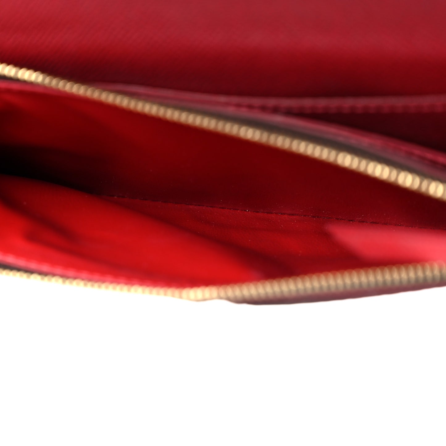 Damier Ebene Caissa Wallet Cherry