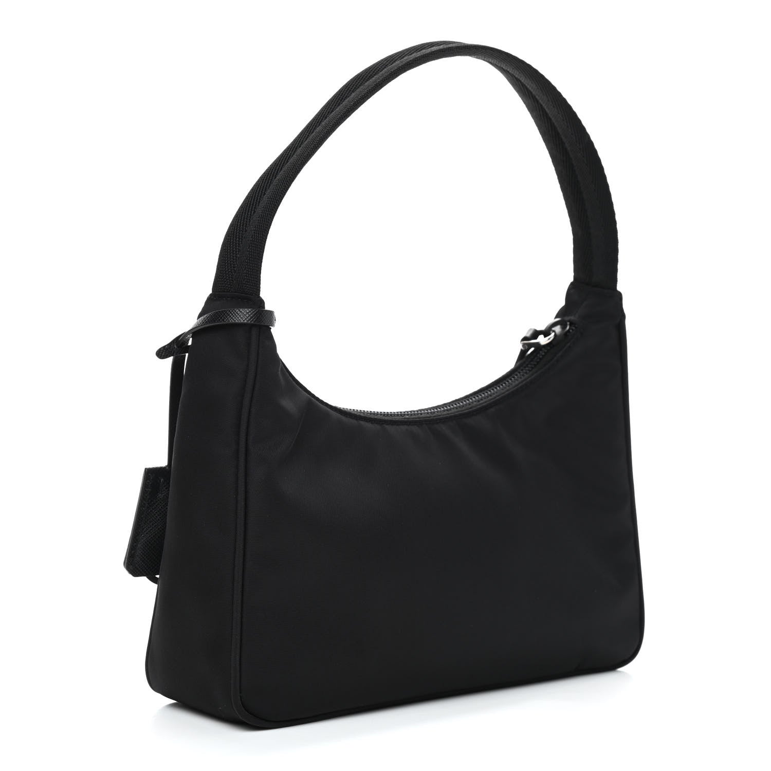 Prada Tessuto Nylon Mini Re-Edition 2000 Bag Black 3 of 9