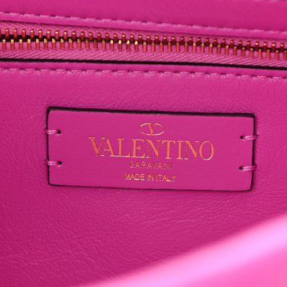 Valentino Garavani Nappa Large Roman Stud Shoulder Bag Radiant Orchid 5 of 8