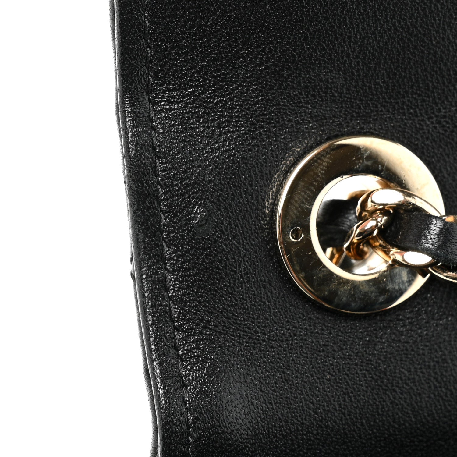 Chanel Lambskin Quilted Trendy CC Wallet On Chain WOC Black 13 of 23
