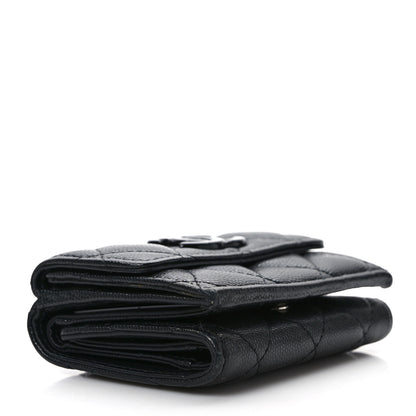 Chanel Caviar Quilted My Everything Small Flap Wallet Black 4 of 11