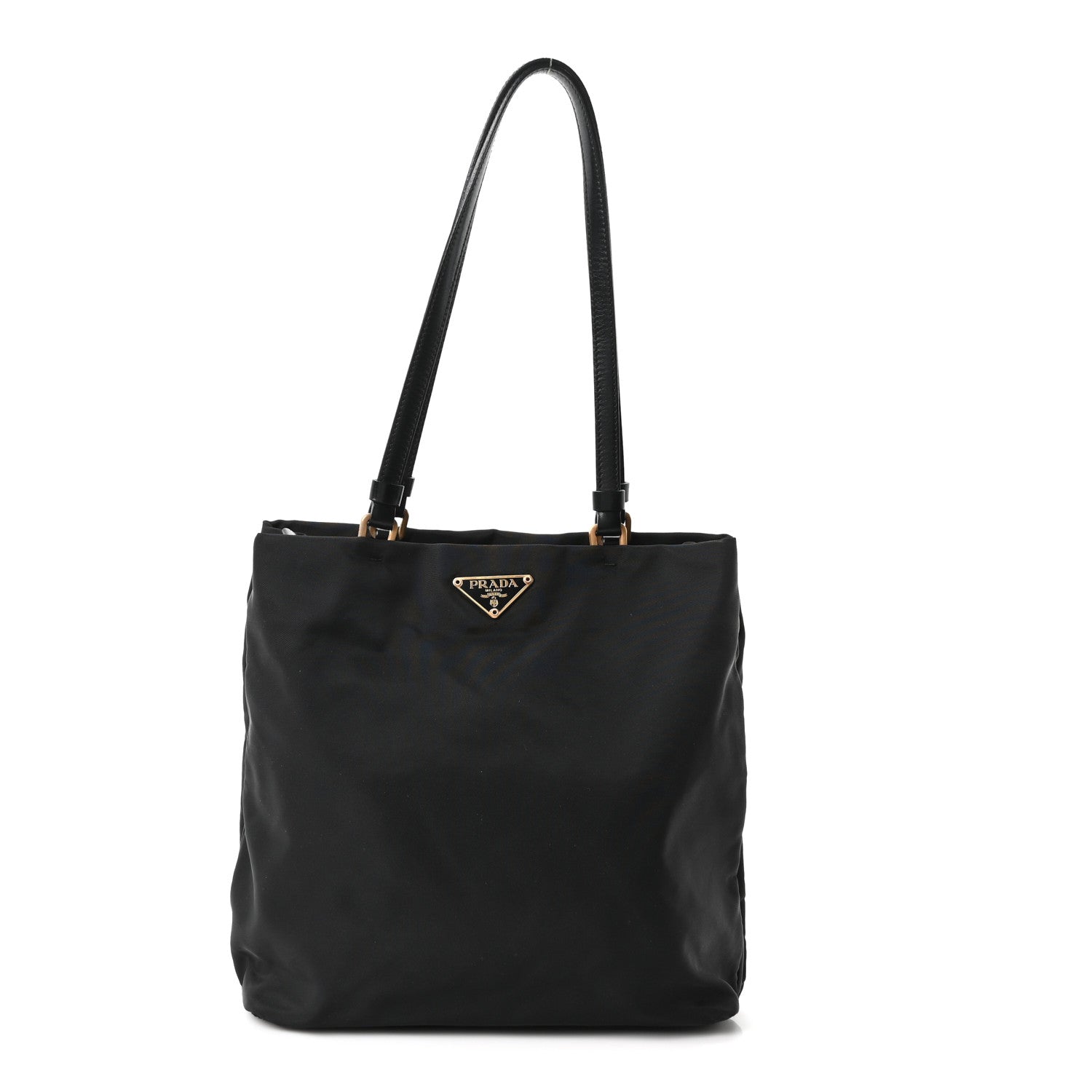 Prada Tessuto Nylon Shopping Tote Black 1 of 9