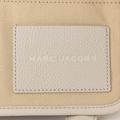 Marc Jacobs Grained Calfskin Mini The Tote Bag Cotton Silver 6 of 13
