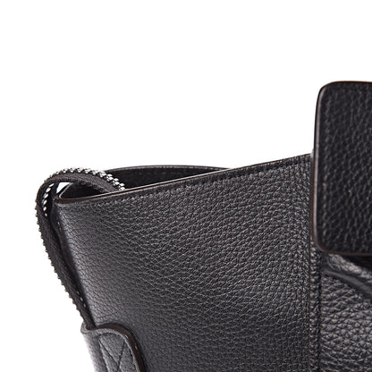 Celine Drummed Calfskin Mini Luggage Black 16 of 20