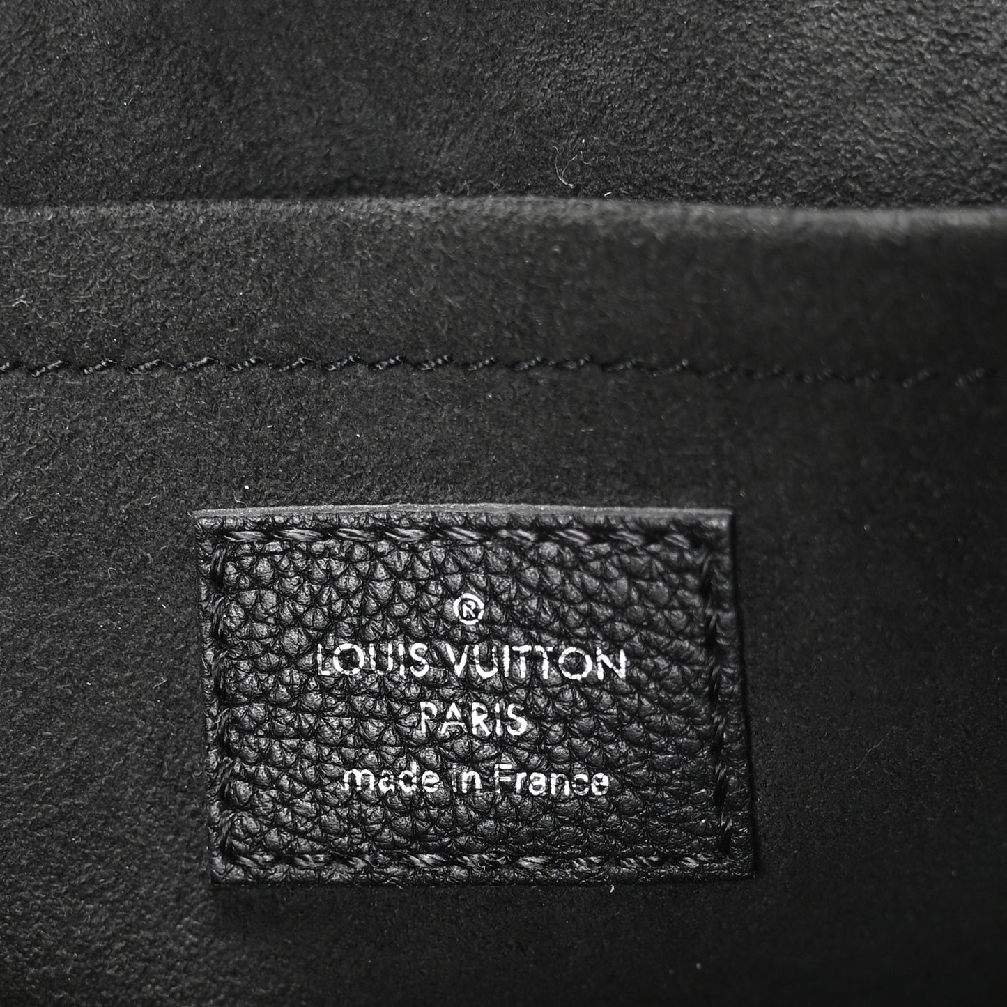 Soft Calfskin My Lockme Chain Bag BB Black