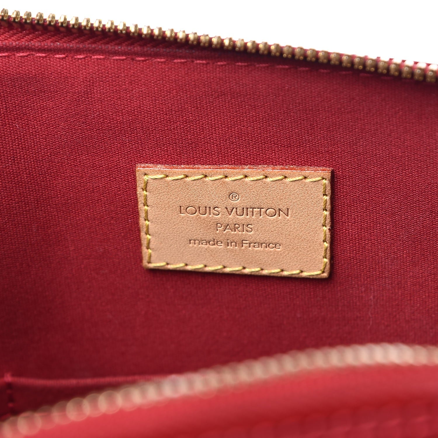 Louis Vuitton Vernis Alma GM Pomme D'Amour 6 of 9