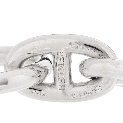 Hermes Sterling Silver MM Chaine d'Ancre Bracelet 3 of 4