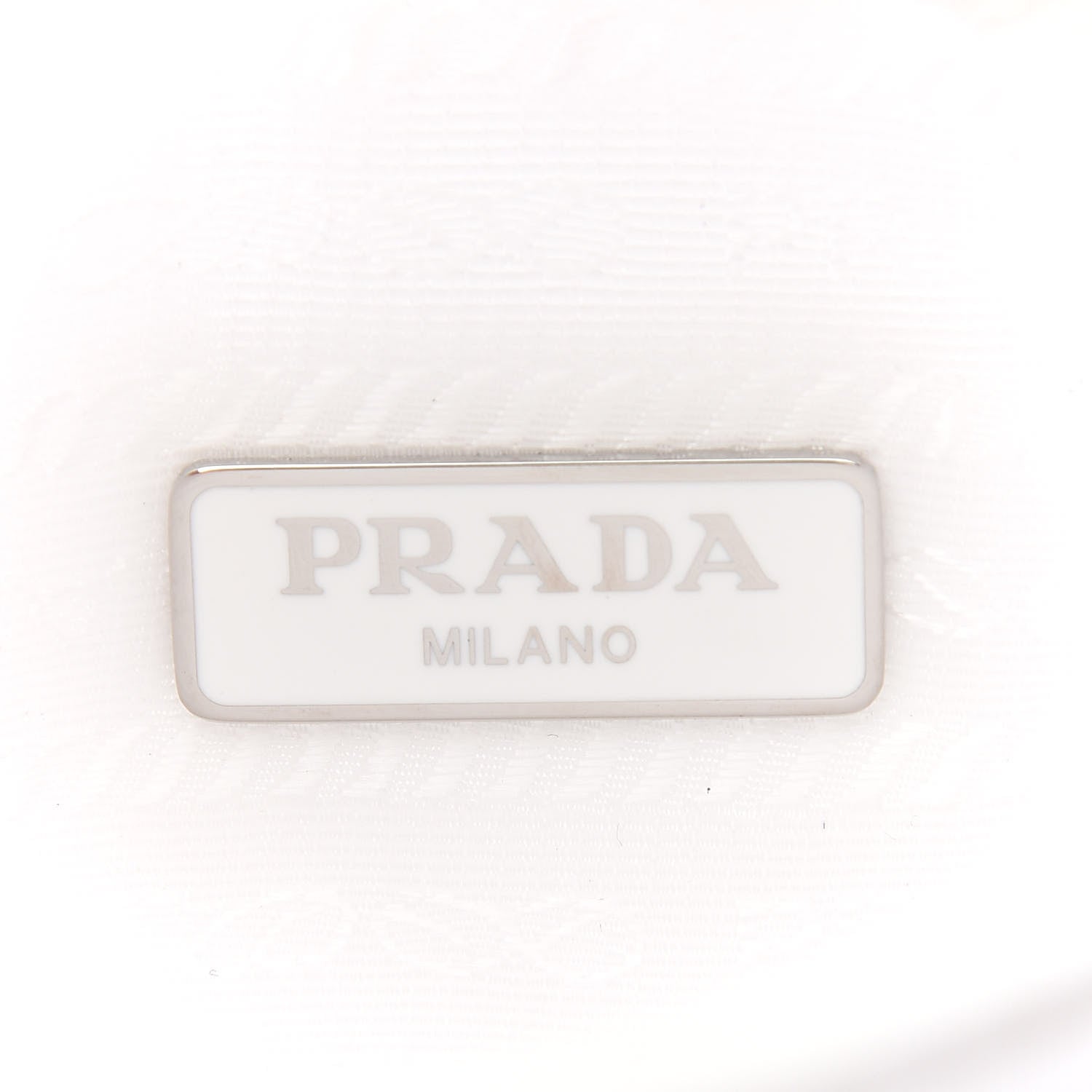 Prada Tessuto Nylon Mini Re-Edition 2000 Bag White 6 of 9