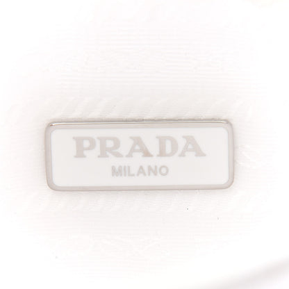 Prada Tessuto Nylon Mini Re-Edition 2000 Bag White 6 of 9