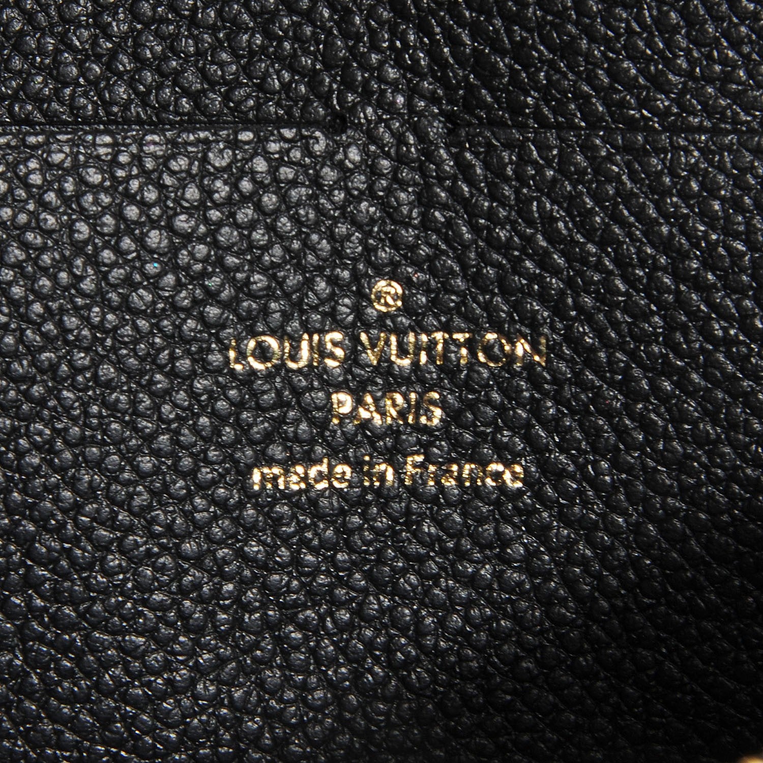 Louis Vuitton Empreinte Zippy Wallet Black 6 of 8