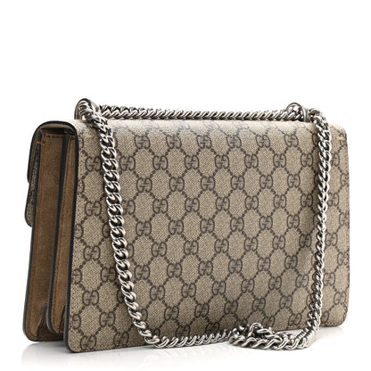 Gucci GG Supreme Monogram Small Dionysus Shoulder Bag Taupe 3 of 10