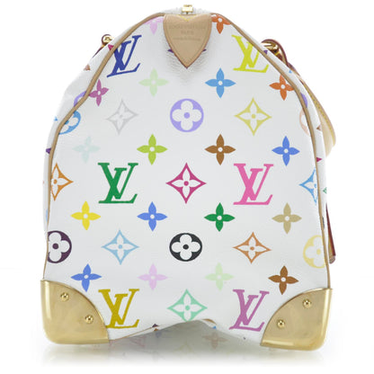 Louis Vuitton Monogram Multicolor Speedy 30 White 5 of 10
