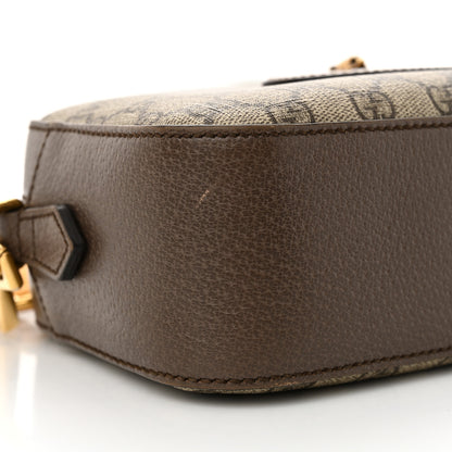 Gucci GG Supreme Monogram Web Neo Vintage Shoulder Bag Beige New Acero Crop 9 of 15