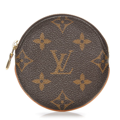Louis Vuitton Monogram Round Coin Purse 1 of 7